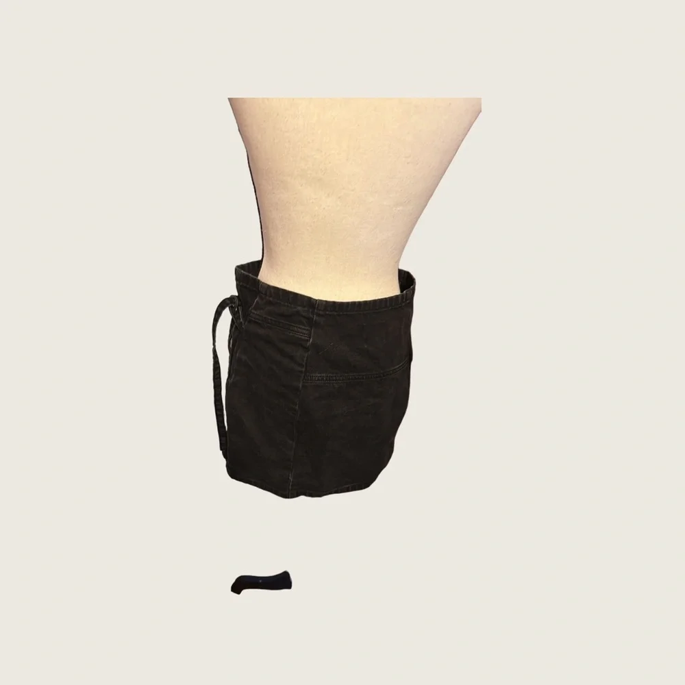 💜💜 BDG Urban Outfitters Wrap Black Skirt Size Medium 100% Cotton